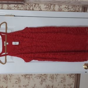 Ann Taylor Loft Red dress, Large